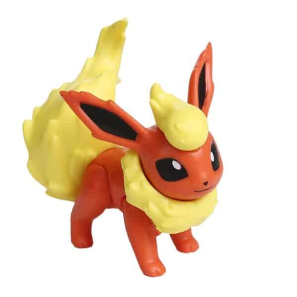 Figurine Légendaire Pokémon Pyroli Expression Vive Et Oreilles Dressées 6 cm