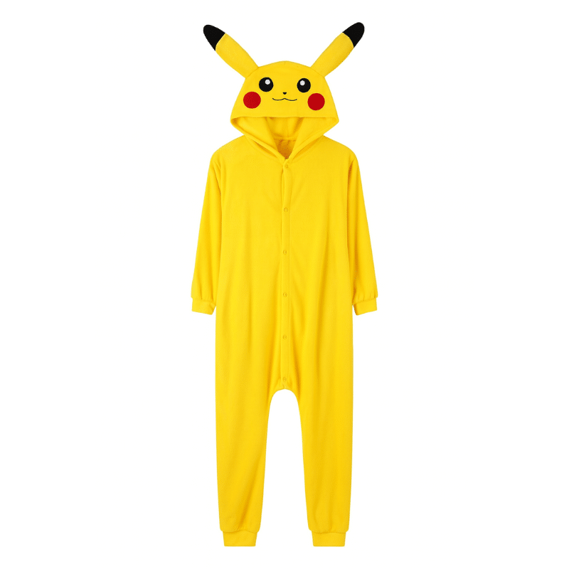 Pyjama Pokémon Pikachu Pour Enfant, Pyjama Pokémon Pikachu Jaune