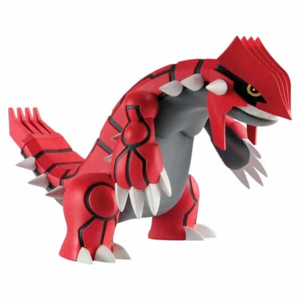 Figurine Légendaire Pokémon Groudon 5 cm, Figurine Légendaire Pokémon