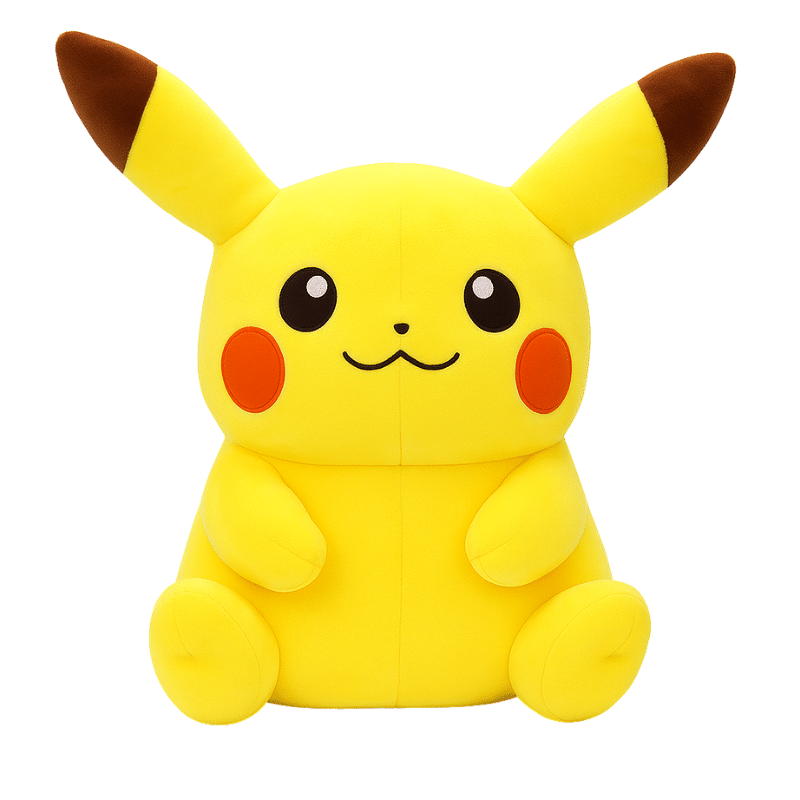 Peluche Pikachu Géante 65 cm, Peluche Pikachu Jaune