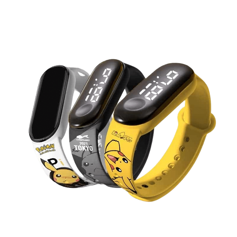 Montre Pokémon Pikachu Électronique, Montre Pokémon Pikachu