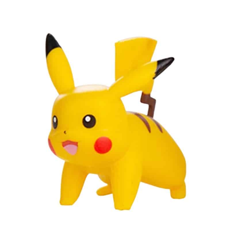 Figurine Pikachu Pokémon en Position de Course 3,5 cm