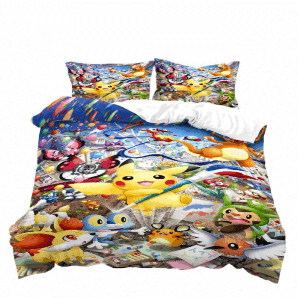 Housse de Couette Pokémon Galar, Housse de Couette Pokémon