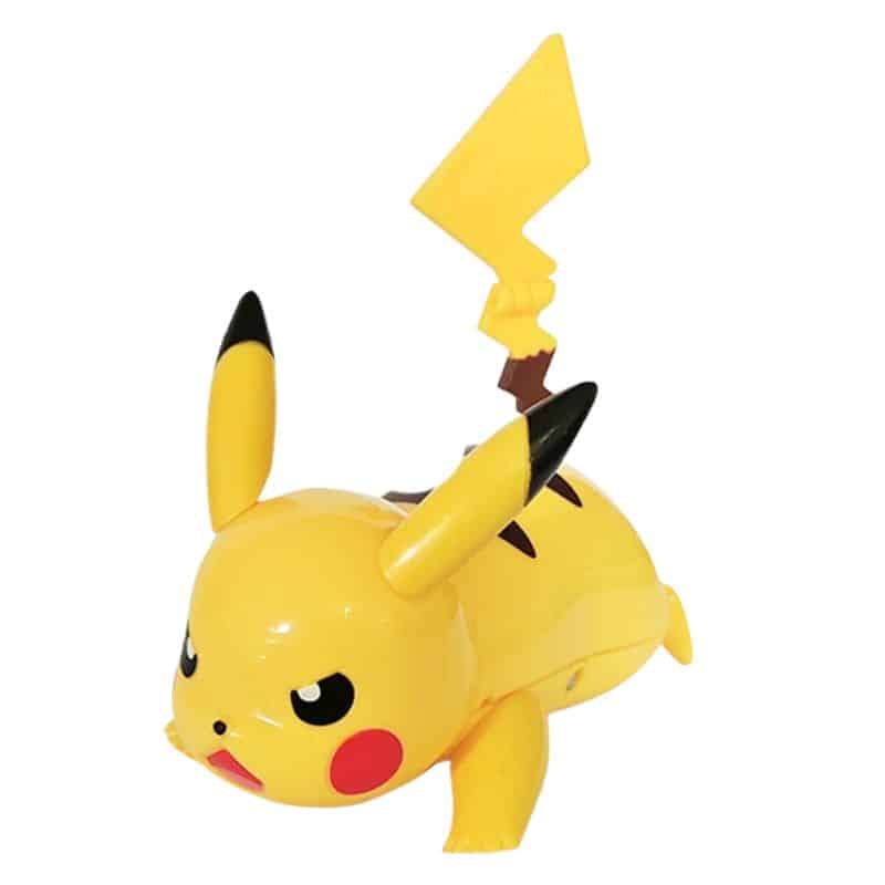 Figurine Pikachu Pose Prêt à Attaquer 9 cm