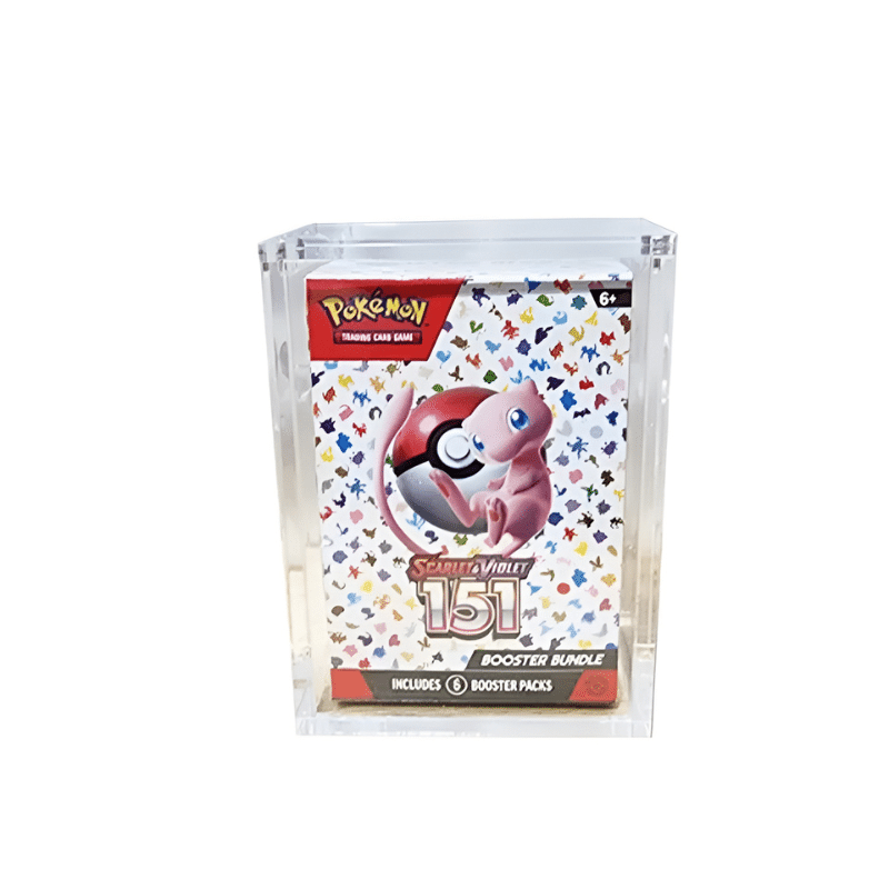 Protection Pokémon Bundle Acrylique, Protection Carte Pokémon