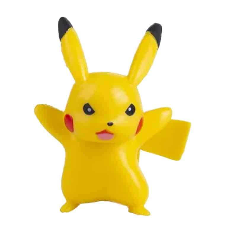Figurine Pikachu Pokémon Attaque 4 cm