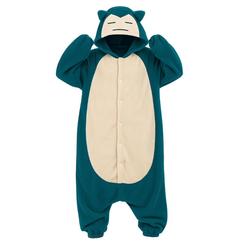 Pyjama Pokémon Ronflex Ultra Moelleux, Pyjama Pokémon Ronflex Bleu