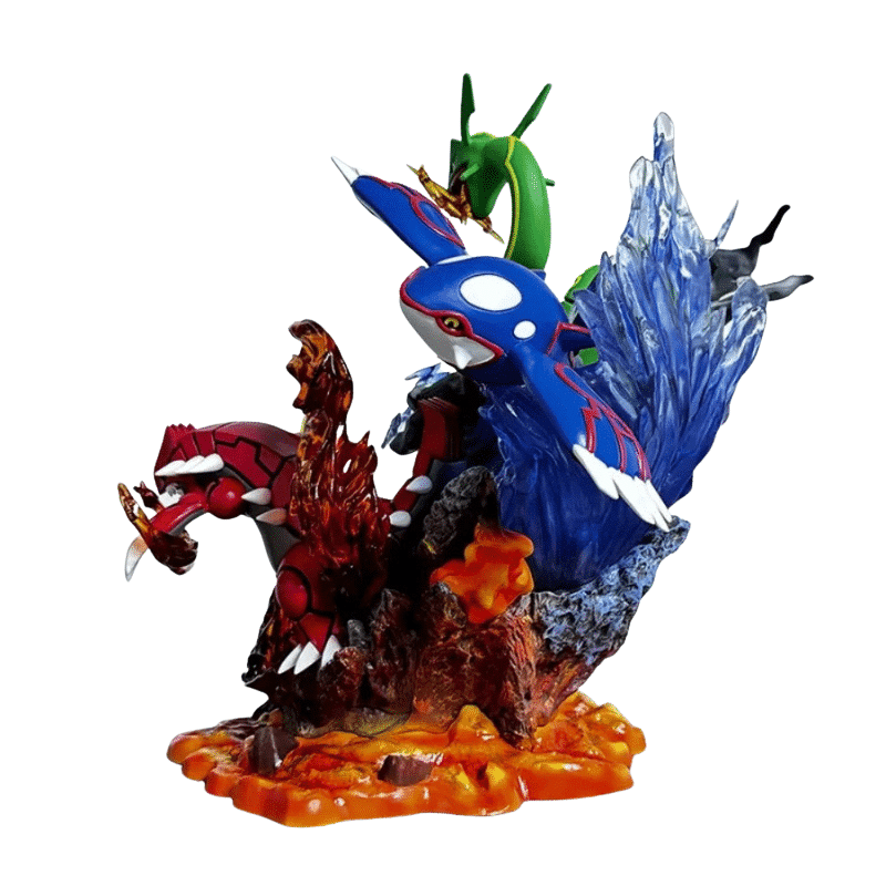 Figurine Rayquaza Pokémon Légendaire 35 cm, Figurine Rayquaza Pokémon