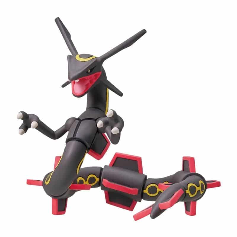 Figurine Rayquaza Noir Articulée Pokémon 13 cm