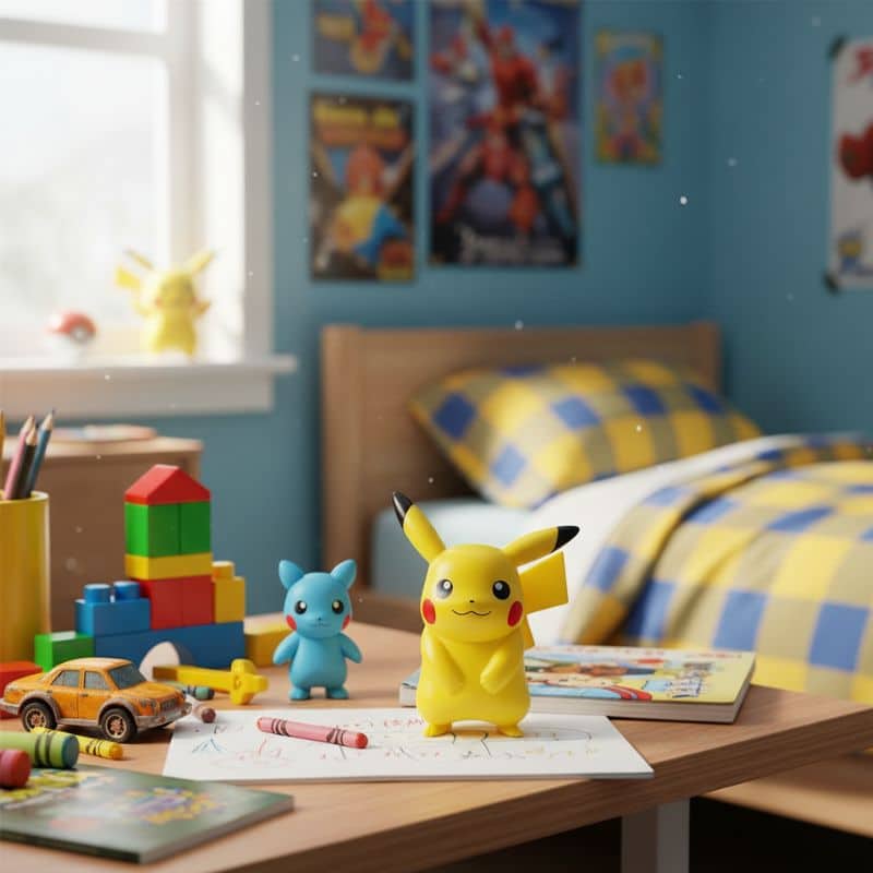 Figurine Pikachu Pokémon Mini Kawaii 8 cm