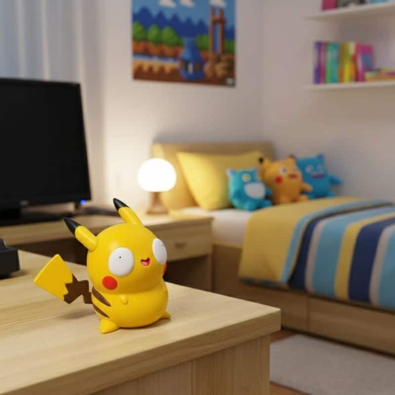 Figurine Pikachu Drôle Chibi Pokémon 6 cm