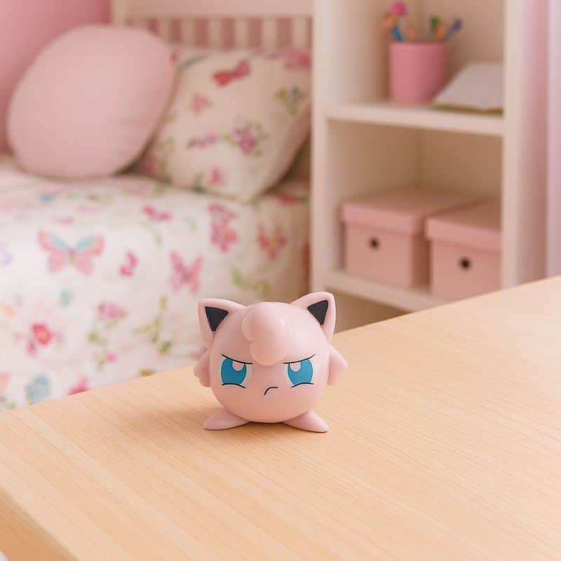 Figurine Rondoudou Regard Intense 3,5 cm