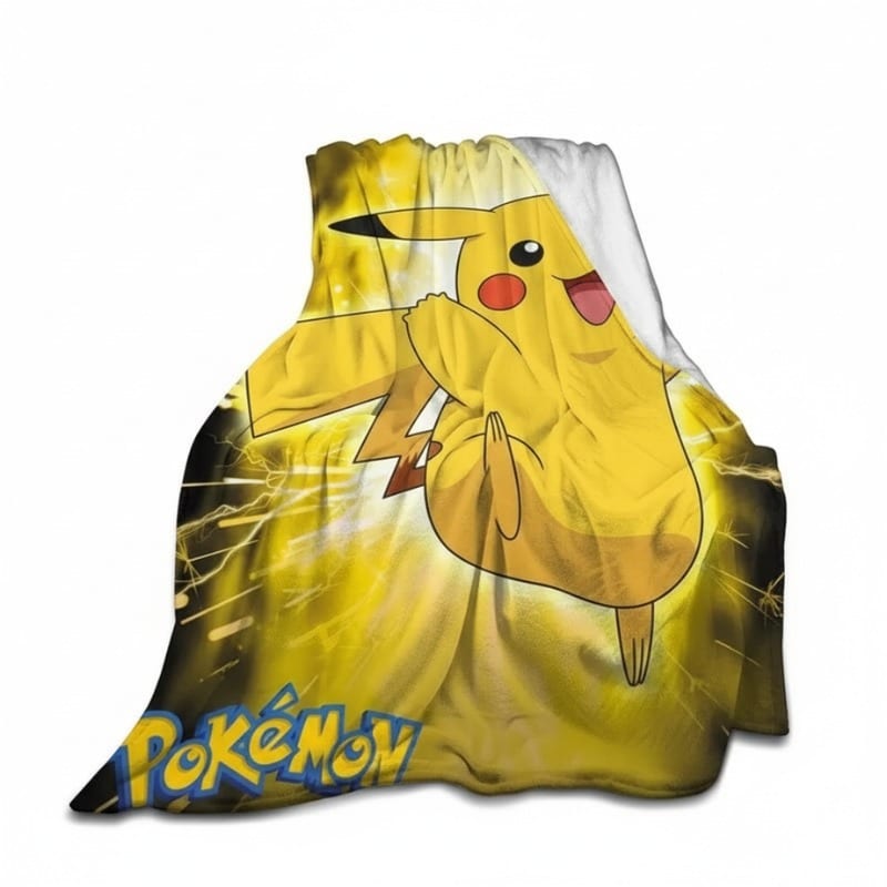 Plaid Pokémon Pikachu Moelleux, Plaid Pokémon