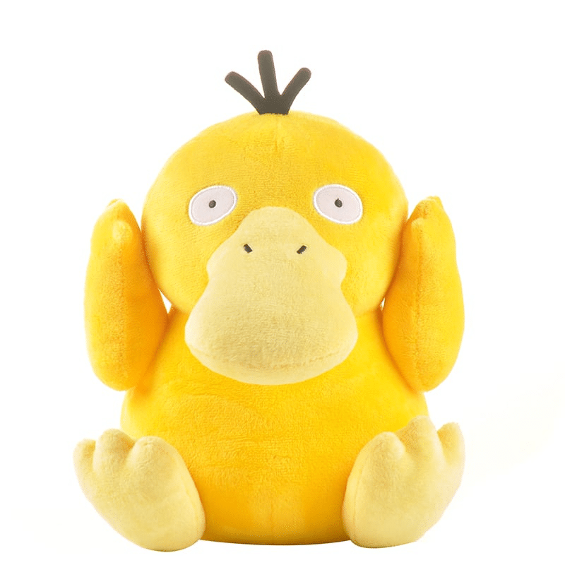 Peluche Psykokwak Pokémon Douce, Peluche Pokémon Jaune