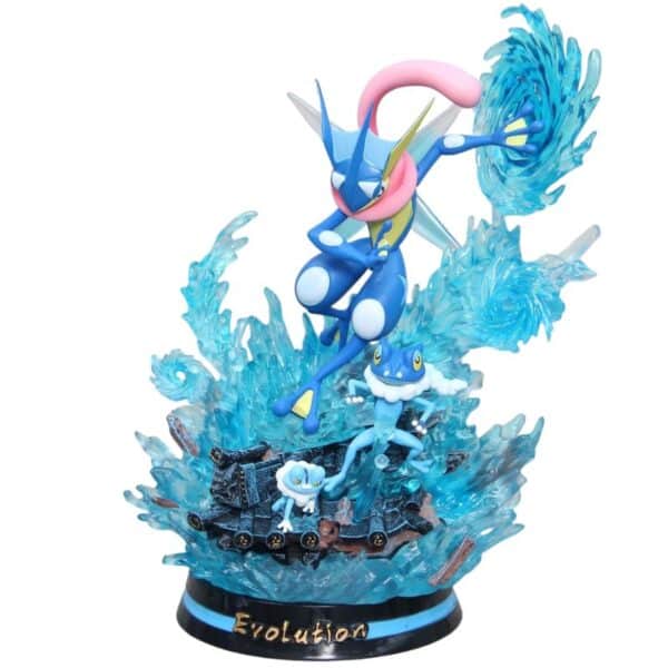 Figurine Amphinobi Effet Vortex Avec Grenousse 32 cm