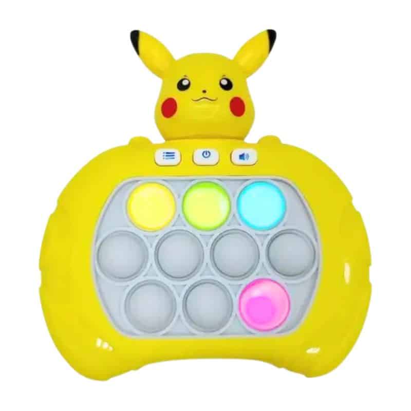 Pop It Pikachu Jeu De Bulles Interactif Portable