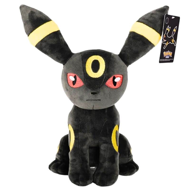 Peluche Noctali Noir kawaii 23 cm, Peluche Noctali Noir