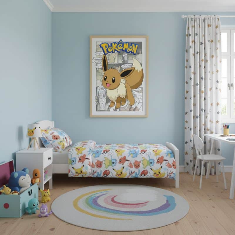 Poster Évoli Univers Pokémon Collector