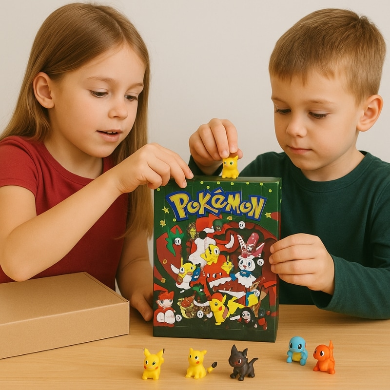Calendrier De L’Avent Pokémon Collection 24 Cases