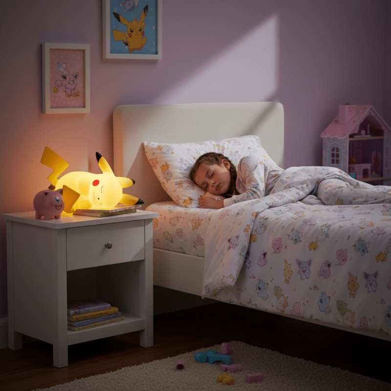 Veilleuse Pikachu Pokémon Dormeur