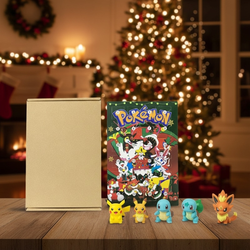 Calendrier De L’Avent Pokémon Collection 24 Cases