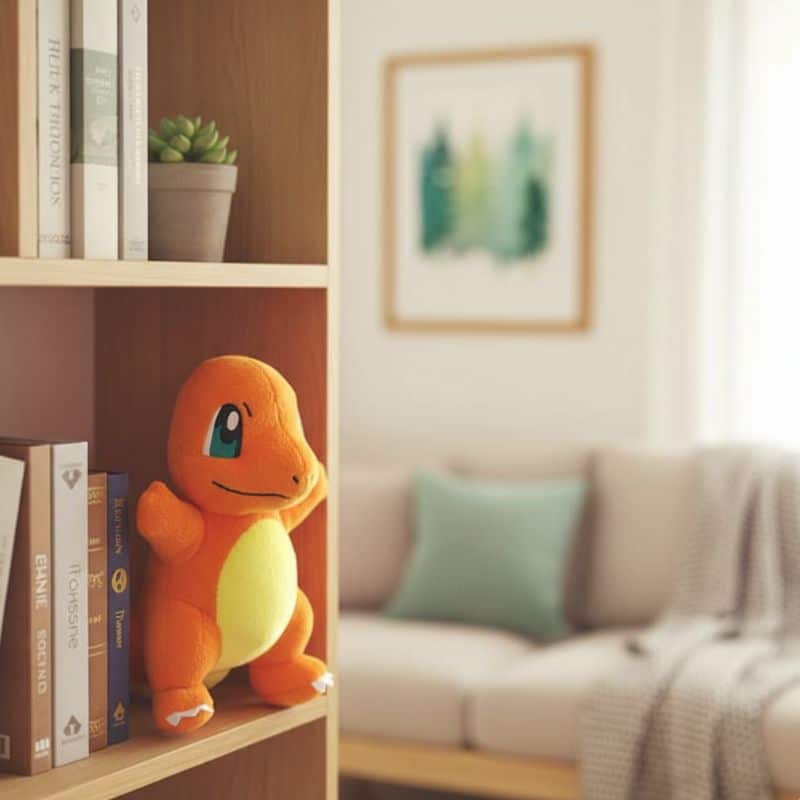 Peluche Pokémon Salamèche 20 cm