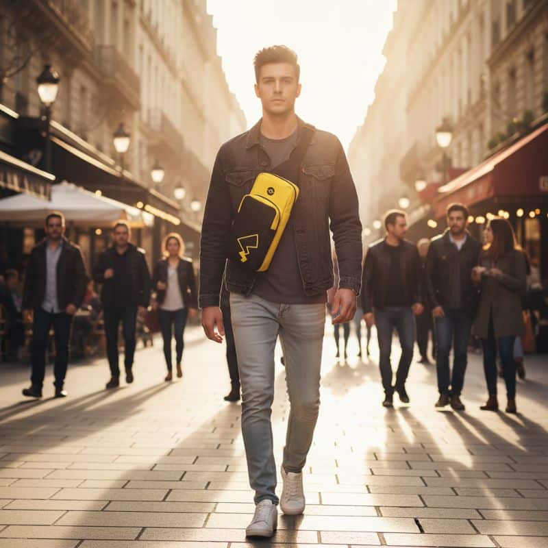 Sac Bandoulière Switch Pokémon Pikachu