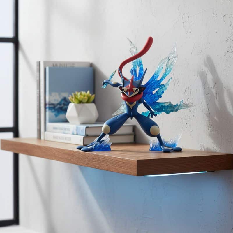 Figurine Amphinobi Posture Puissante Style Ninja 10 cm