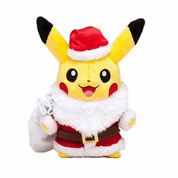 Peluche Pikachu Pokémon Édition Spéciale Noël 25 cm, Peluche Pikachu Noël