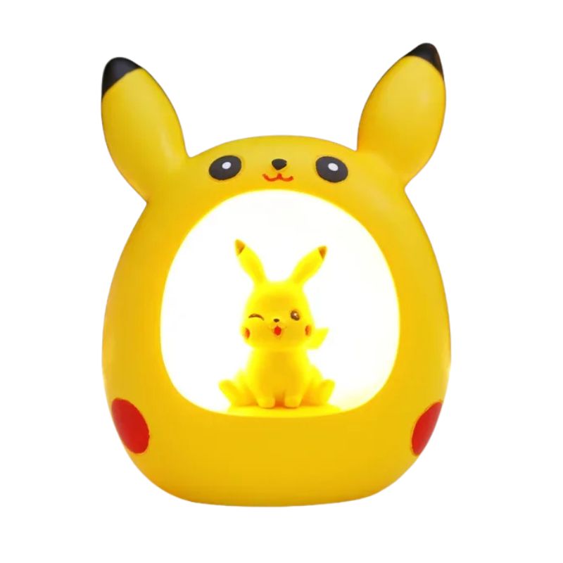 Lampe Pokémon Pikachu Pour Ambiance Apaisante, Lampe Pokémon Jaune